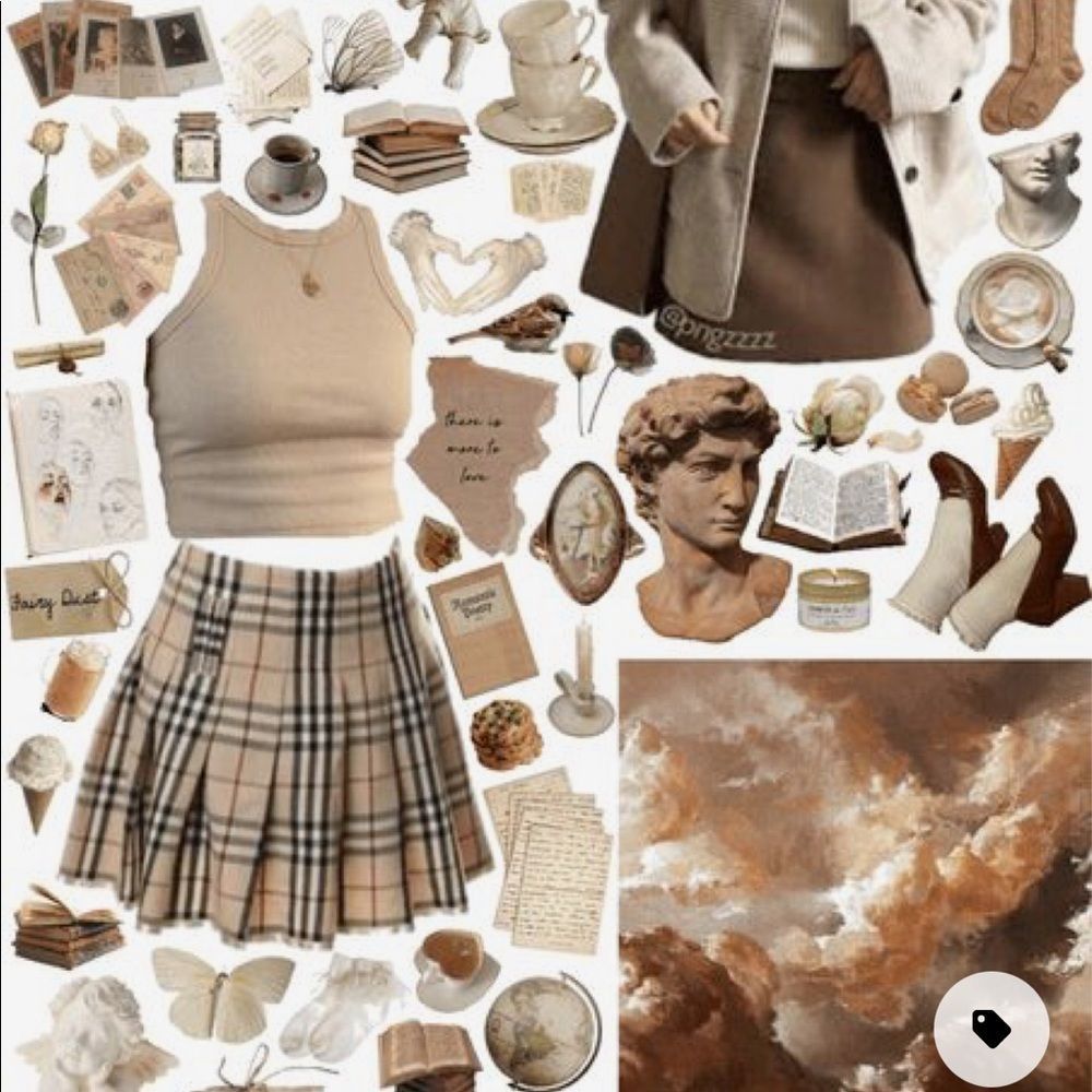 Light academia style bundle